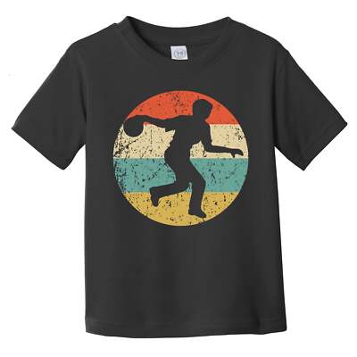 Retro Bowler 1960's 1970's Style Bowling Infant Toddler T-Shirt