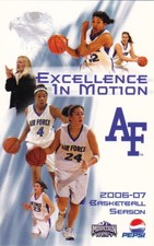 2006-07 U.S. AIR FORCE ACADEMY WOMEN'S BASKETBALL POCKET SCHEDULE