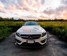 Spectacular FRONT BLADE *CARBON* TUNING for Mercedes C-Class, A W176 177