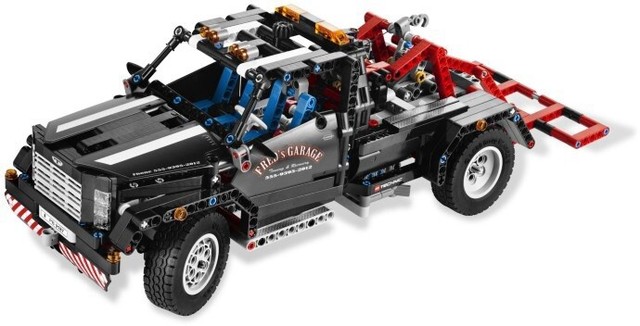 lego technic fred's garage truck