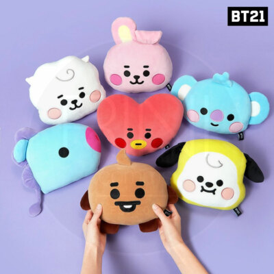 BTS BT21 Official Authentic Goods Baby Flat Face Cushion +