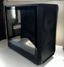 Fractal Design Focus 2 RGB Black ATX mATX Mini ITX Clear Tinted Tempered Glass M