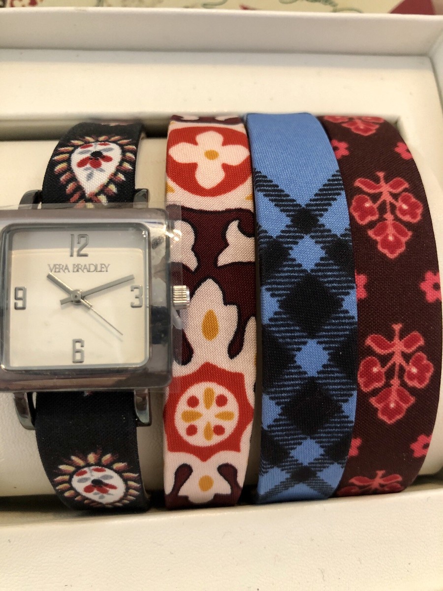 Vera Bradley changeable watch set Vera Bradley Watch Band - Etsy main image 4