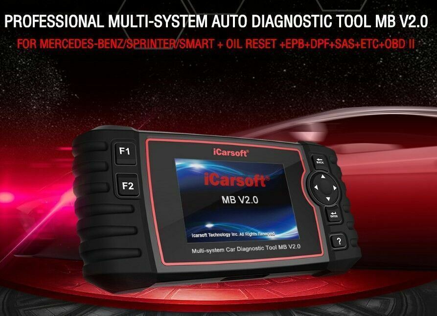 iCarsoft MB V2.0 For Mercedes Vito Professional Car Diagnostic Tool UK