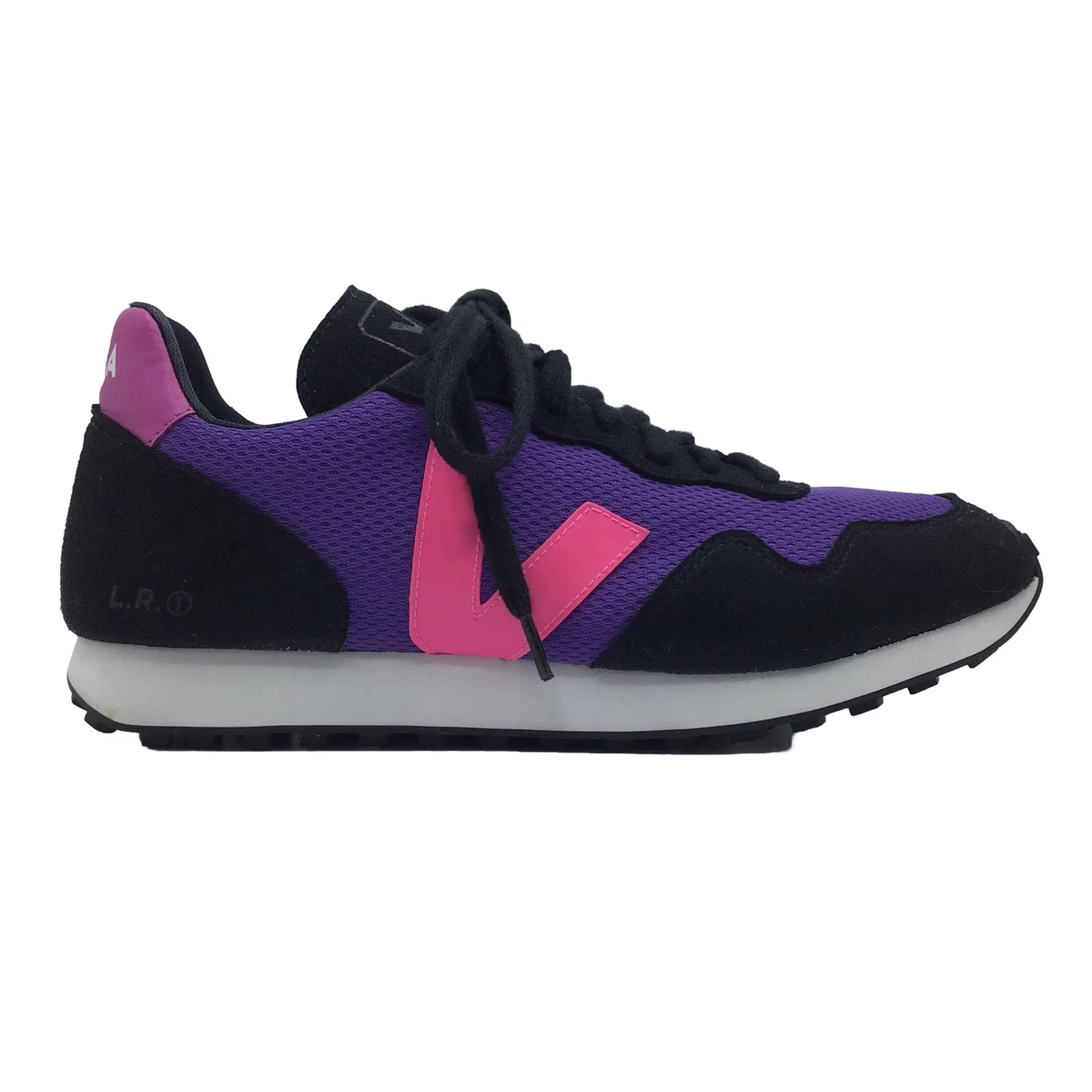 Veja sdu rec low top mesh athletic purple pink black sneakers