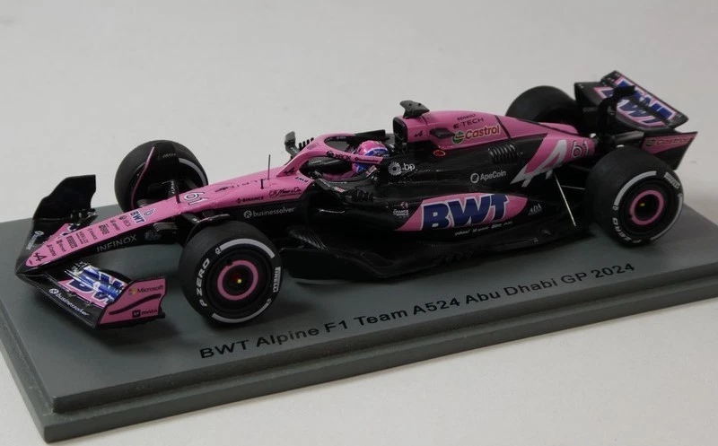 Spark Alpine A524 #61 Jack Doohan Abu Dhabi GP 2024 1/43 S9566 - Immagine 2 di 3