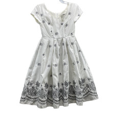 Vintage Old Stock Jody California Dress Womens 9/10 Modest Evening Party 60s 50s