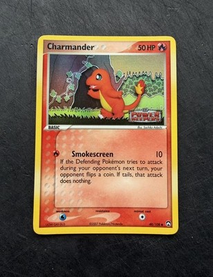Pokemon Charmander 48/108 Power Keepers Reverse Holo Stamped NM