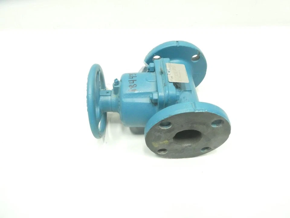 Itt 2-2831-ST-902-QCR-SQD1-SQD2-SP88CATC Manual Iron Flanged Diaphragm Valve 2in - Image 2 of 4