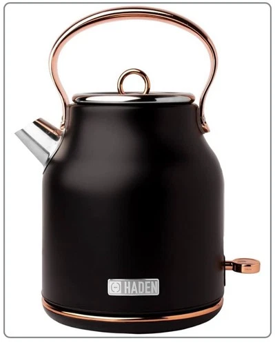 Haden 205360 Heritage Kettle (1.7 L) - Black