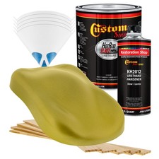Hot Rod Flatz Saturn Gold Firemist Gallon Kit Urethane Flat Auto Car Paint Kit Hot Rod Flatz Saturn Gold Firemist Gallon Kit Urethane Flat Auto Car Paint Kit
