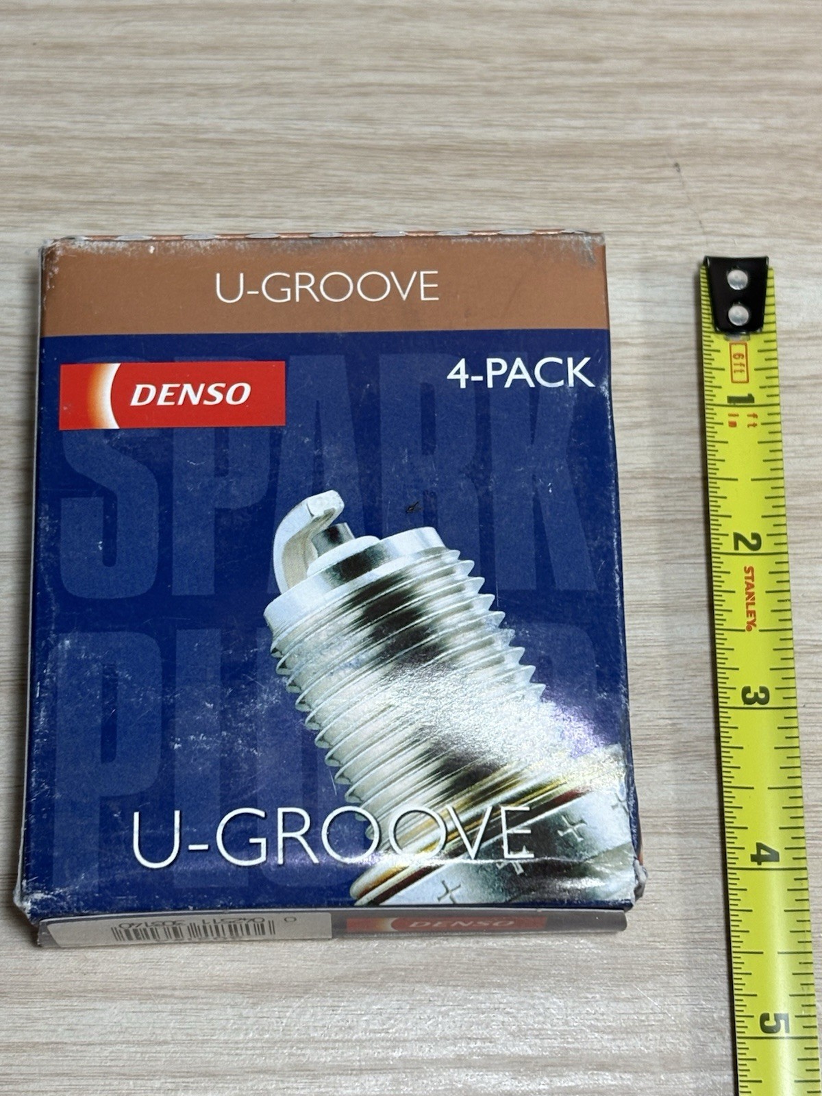 Denso 3031 U-Groove Spark Plugs W16EXR-U 4-Pack-New Old Stock