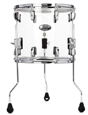 Pearl Drum Set Floor Tom, Ultra Clear 14" X 13" (CRB1413F/C730)