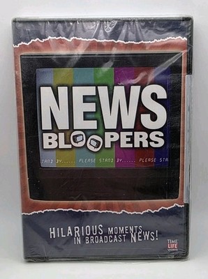 News Bloopers (DVD, 2004) Brand New, Sealed