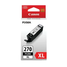 Canon PGB-270 XL Replacement Ink Cartridge for PIXMA Printers - Black