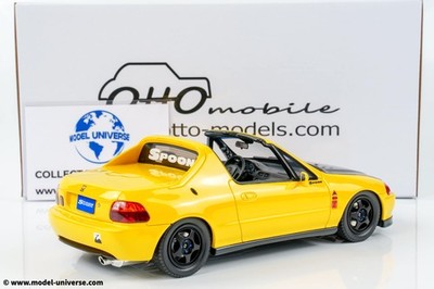 Otto Mobile - 1:18 Honda Civic Del Sol Phoenix Yellow 1996