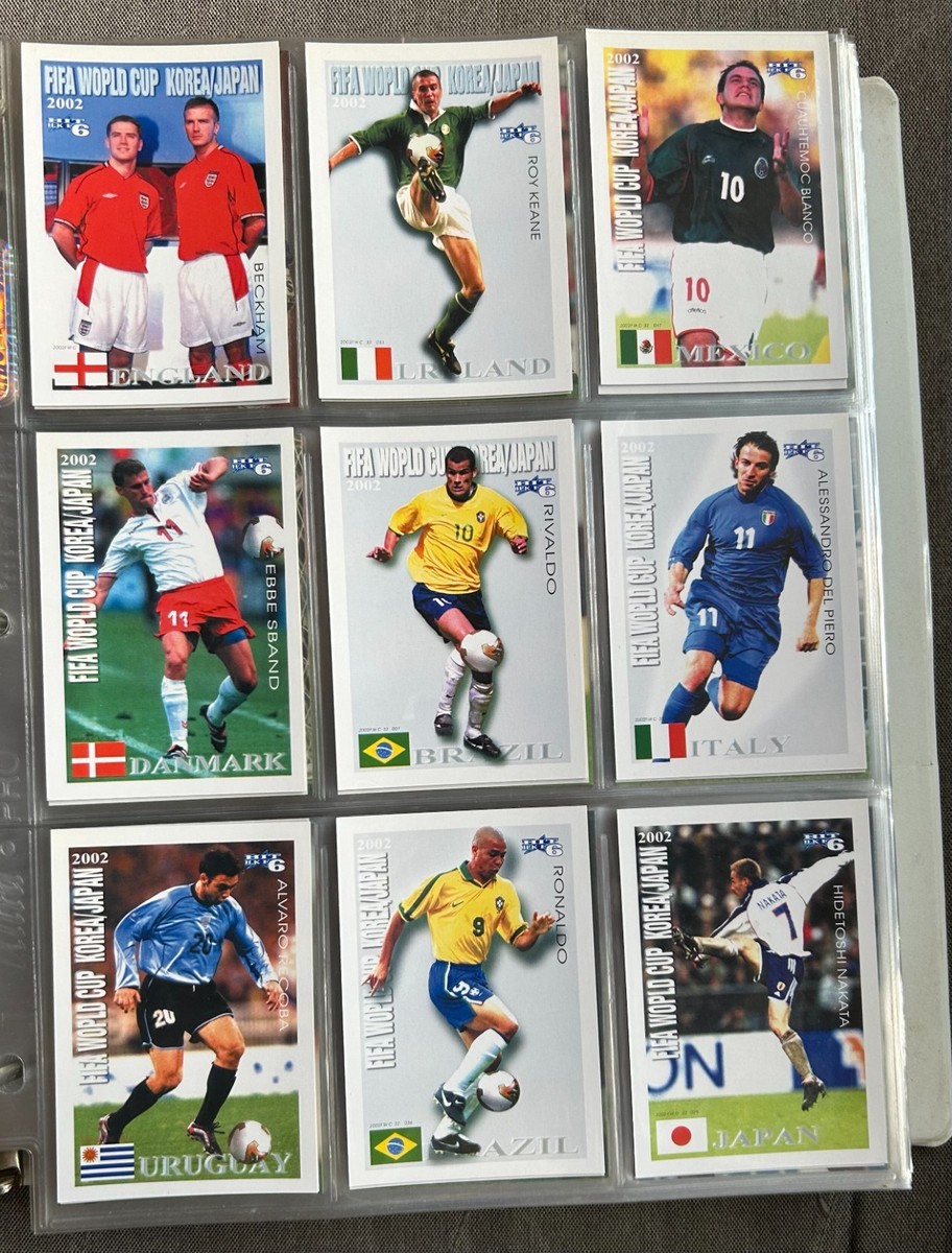 2002 FIFA World Cup HIT HKF6 Cards Complete set of 36 RARE!!! | eBay