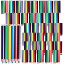 45 Sets Mini Colored Pencils Bulk 3.5 Inch Short Pencils for Kids Classroom
