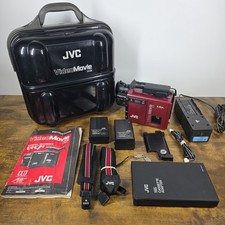 JVC GR-C7U VHS-C Video Movie Camcorder Back To The Future - Tested  Working 