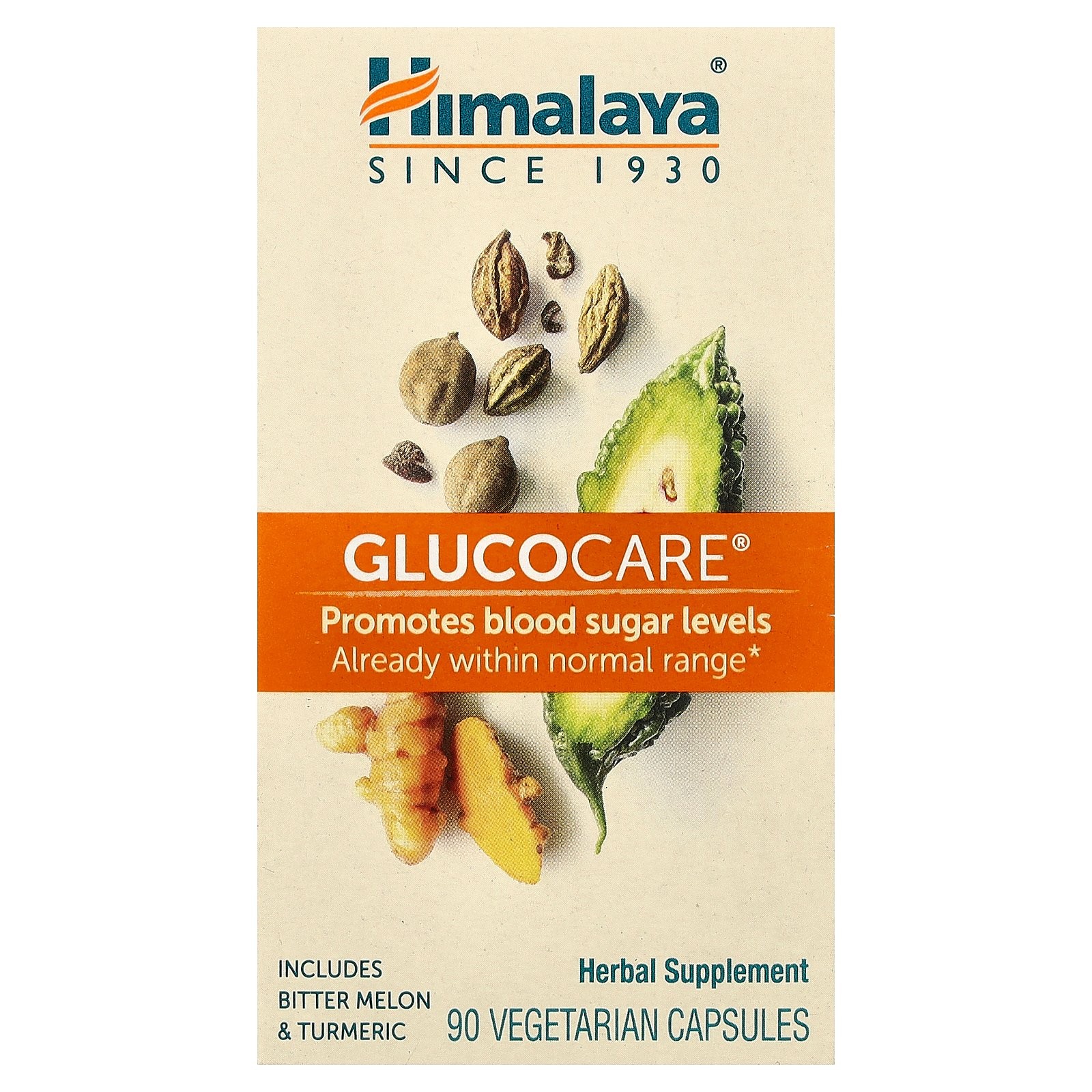 GlucoCare 90 Vegetarian Capsules 5690₽