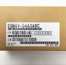 1PCS NEW YASKAWA SERVO MOTOR SGMAV-04A3A6C