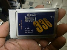 Pcmcia Accura V.34 Ethernet PC Card Modem