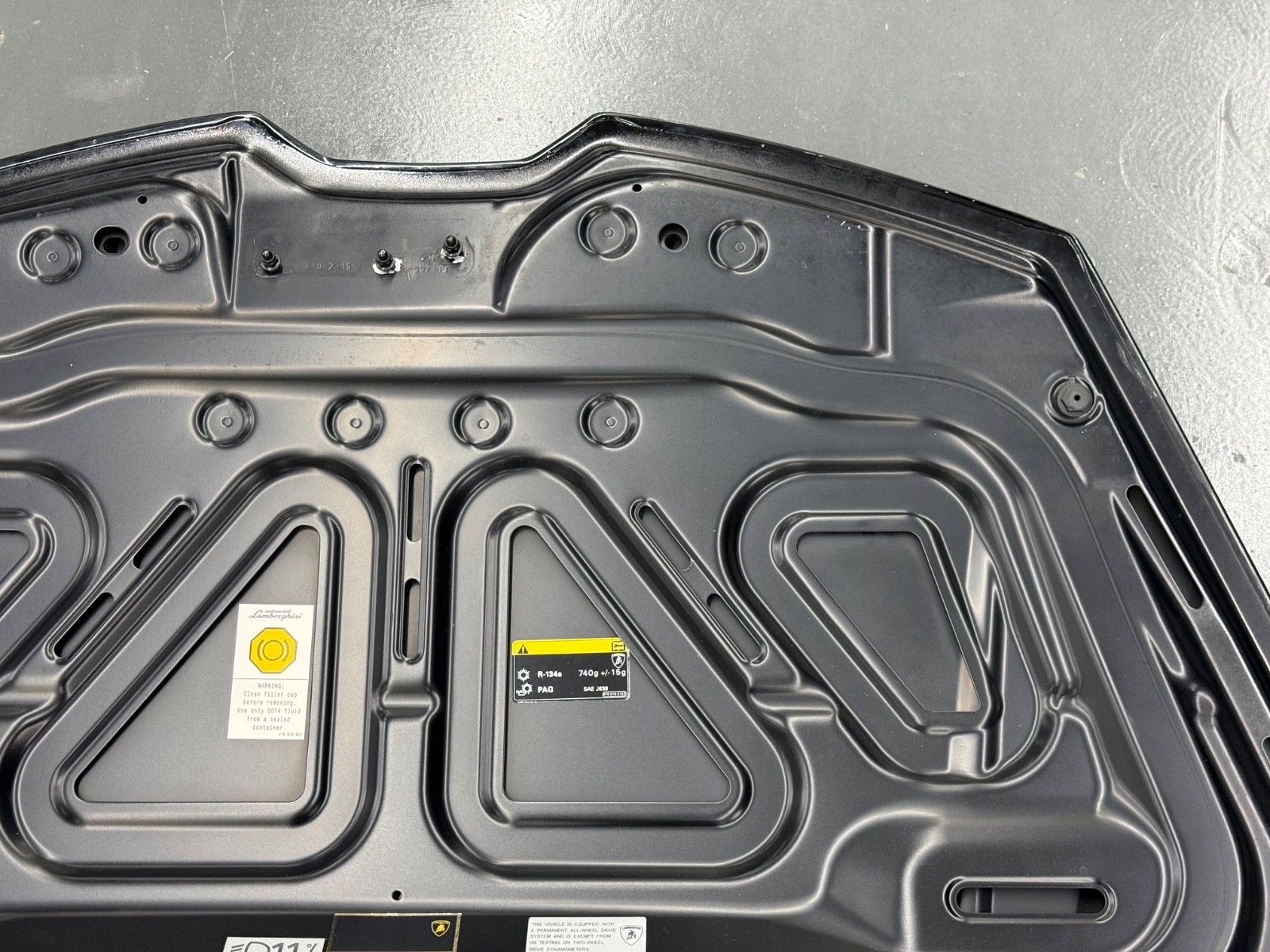 15-24 Lamborghini Huracan Front Bonnet Hood Panel OEM BLACK Color