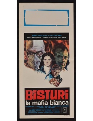 locandina BISTURI LA MAFIA BIANCA enrico maria salerno senta berger salce B163