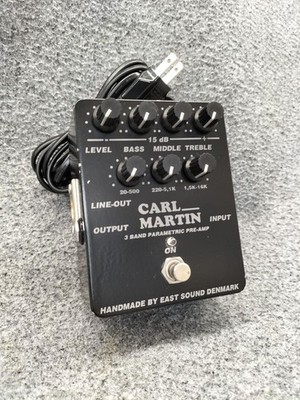Carl Martin Effektpedal 3 Band Parametrischer Vorverstärker gebraucht