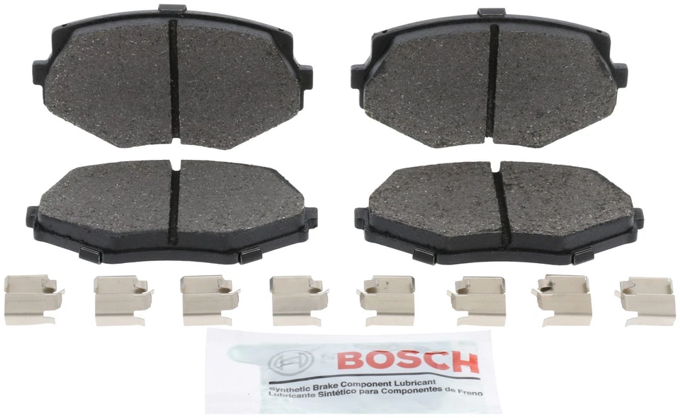 Bosch QuietCast Ceramic Brake Pad and Rotor Kit For 1994-2005 Mazda Miata Foto 2 de 4