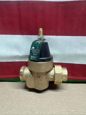 #ad #ad Watts 3 4 50psi Water Pressure Reducing Valve LFN45BM1 U $56.99