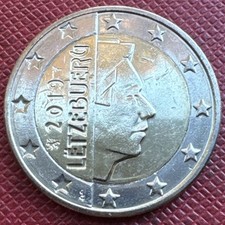 Luxembourg 2019 Bimetallic 2 Euro. Henri I. Low Mintage. KM# 93