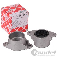 2x FEBI FEDERBEINLAGER HINTERACHSE passend für FORD B-MAX + FIESTA VI + MAZDA 2