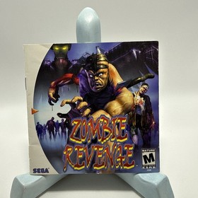 SEGA DREAMCAST Zombie Revenge CIB Auth Replace Case Tested Working Good Shape