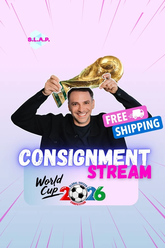 ⚽ CONSIGNMENT STREAM WM 2026 NUMBERED PARALLELS by SLAP FREE SHIPPING