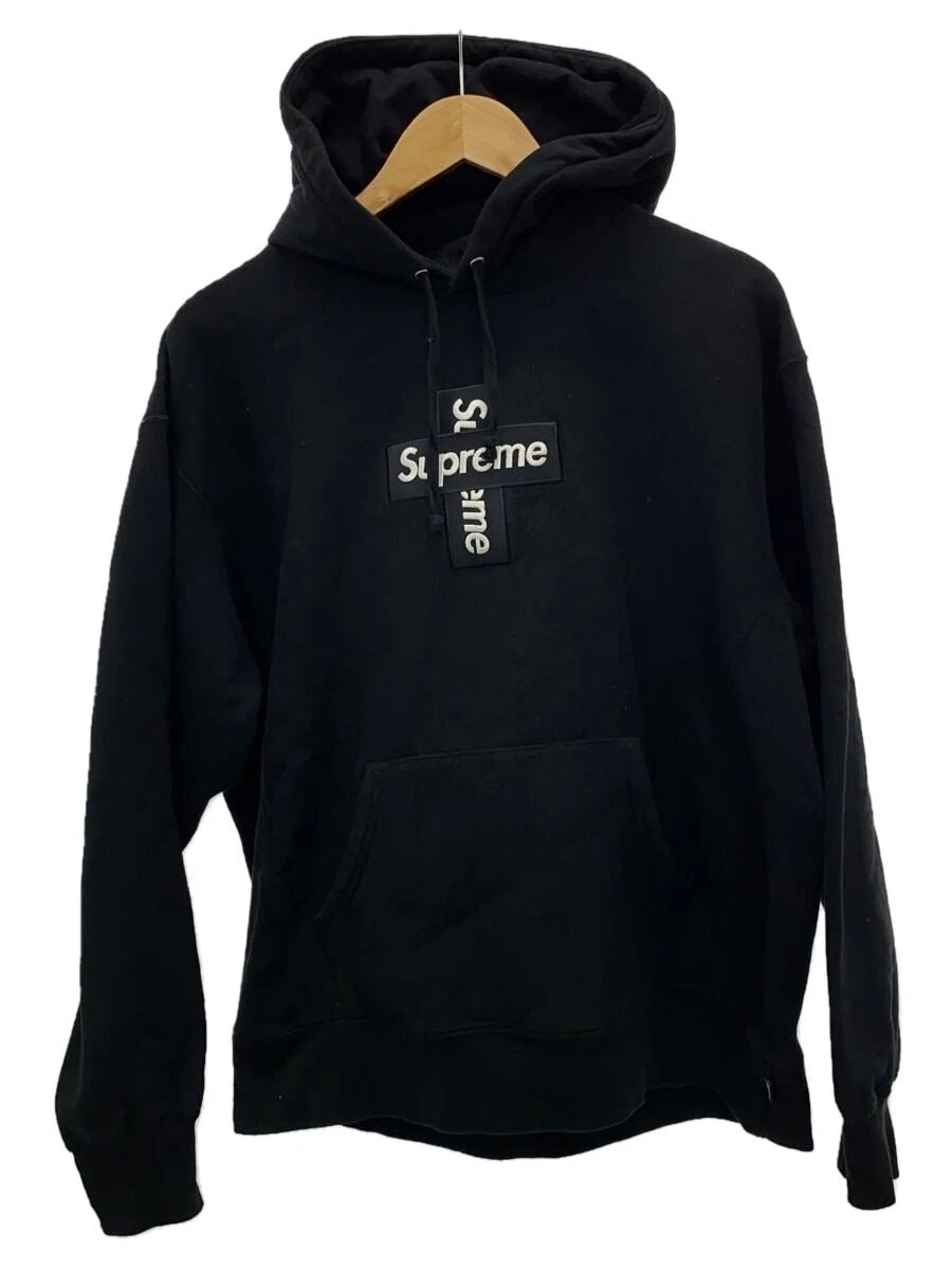 Sweat à capuche Supreme noir M occasion