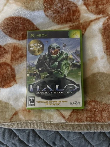 Halo Combat Evolved Microsoft Xbox Shooter Action Game Manual Included 2001