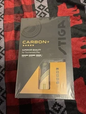 STIGA Carbon+ Professional-Level Table Tennis Racket - T1075