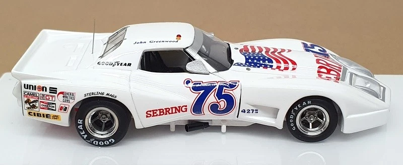 Chevrolet Corvette Daytona 1975 escala 1/43 TSM114330 - 24h Spirit Of Sebring Foto 3 de 4