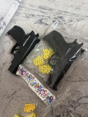 Velinor Soft BB Toy Gun Kit 300 Plastic Balls Included Kids Play Set of 2