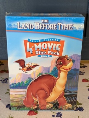 Land Before Time 4 Movie Dino Pack Volume 2 DVD Animated Box Set New