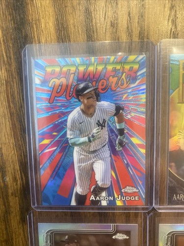 2025 Topps Chrome - Aaron Judge Wave Sepia YANKEES Rc Refractor SSP (19) ๐๐ฅ๐ - Picture 2 of 24