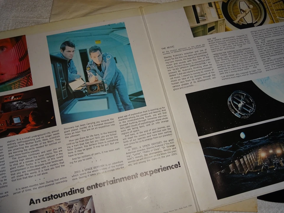 Filmmusik, LP: Music from the Motion Picture Sound Track 2001:A Space Odysse,1,- - Bild 2 von 3