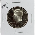 2007-S Proof Kennedy Half Dollar | Proof | San Francisco Mint | Collectible