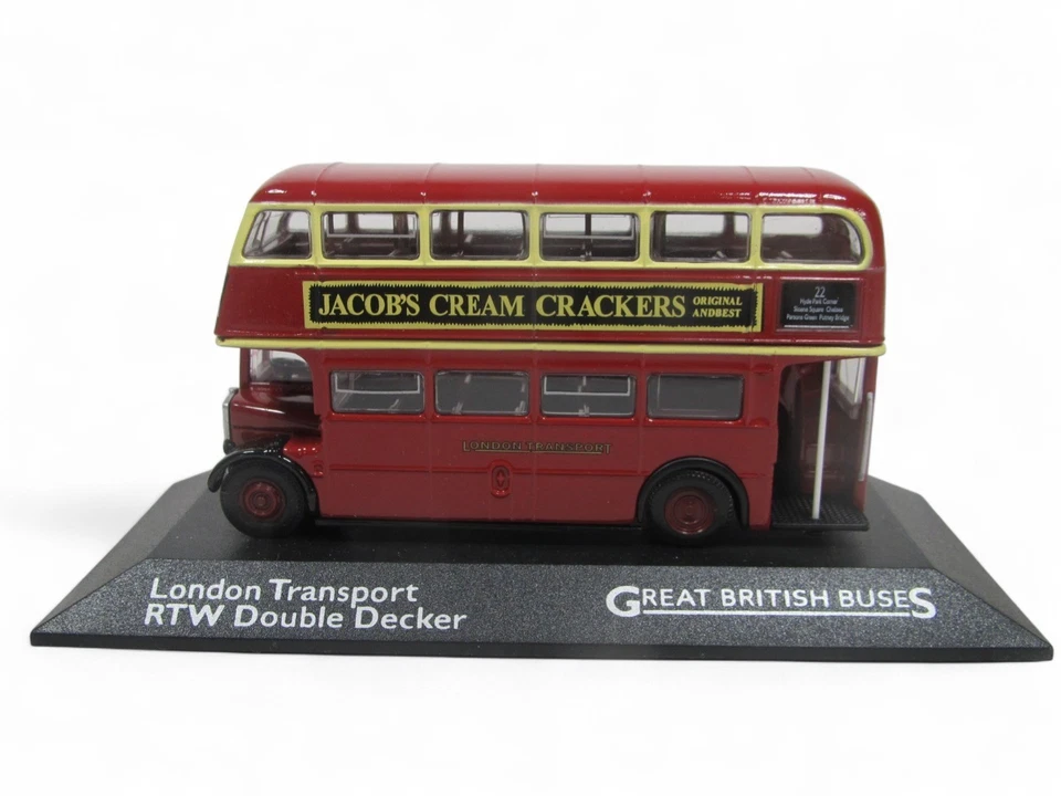 Grandes autobuses británicos modelos diescast transporte de Londres RTW dos pisos  Foto 4 de 4
