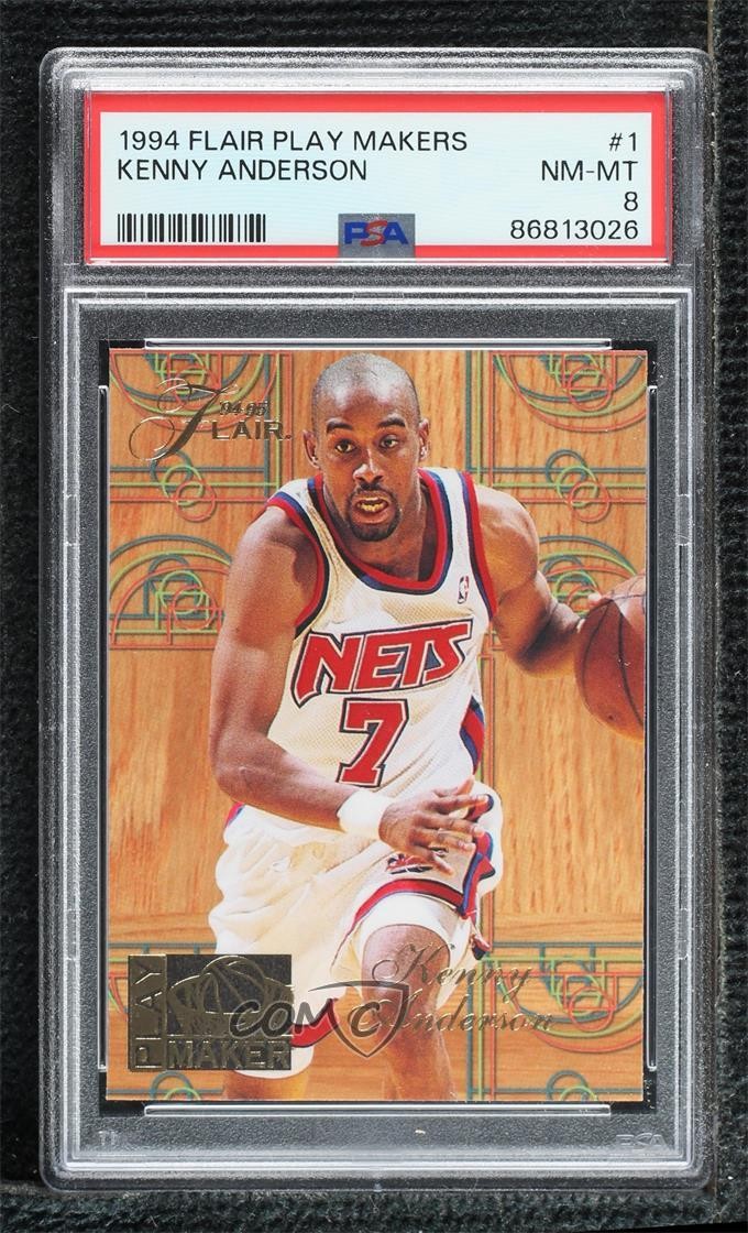 1994-95 Flair Play Maker Kenny Anderson #1 0c9g