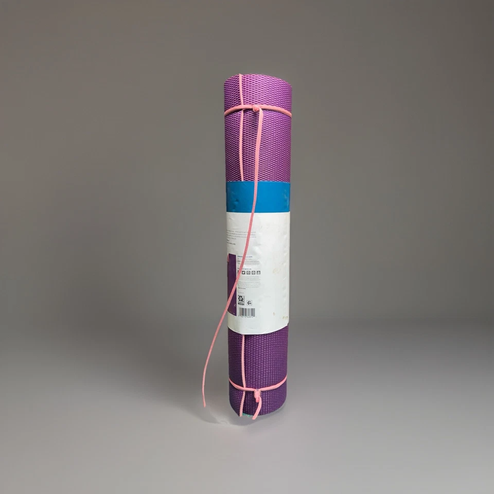 Estera de yoga reversible Gaiam Evolve púrpura y rosa 5 mm de grosor nueva (otra) Foto 2 de 4