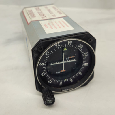 Bendix King KI209A VOR/LOC Converter/GS Indicator - As Removed - P/N 066-3056-11