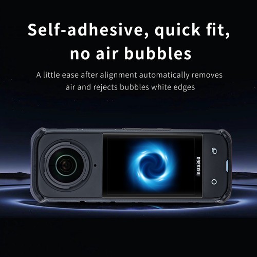 Pour Insta360 X5 X4 Verre Trempé Protecteur d'écran (Pack de 2) - Photo 3 sur 21