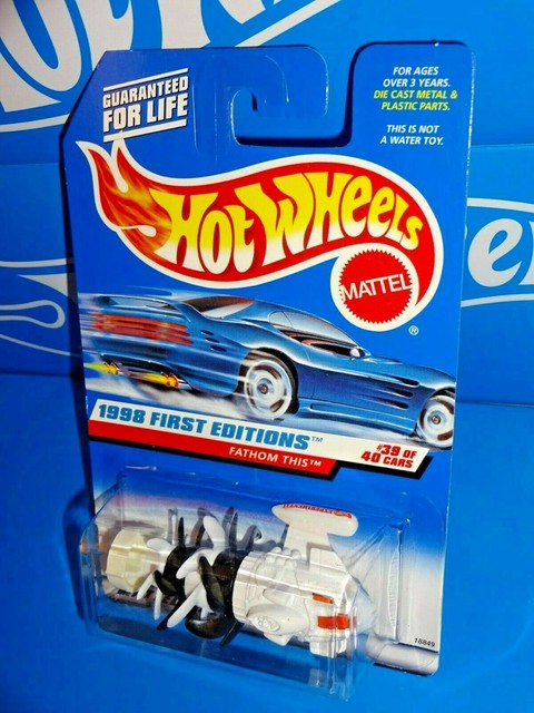 Hot Wheels 1998 First Editions Fathom 